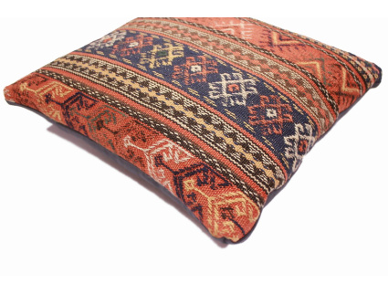 Oriental Kilim Pillow cushion natural colors & wool ca. 40x40 cm