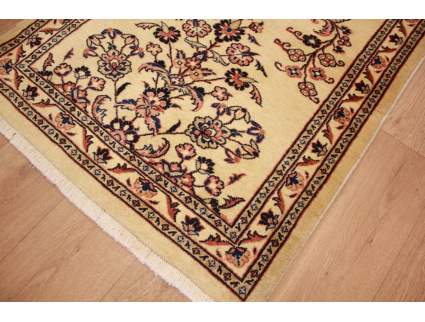 Perserteppich Sarough Läufer 390x87 cm Beige