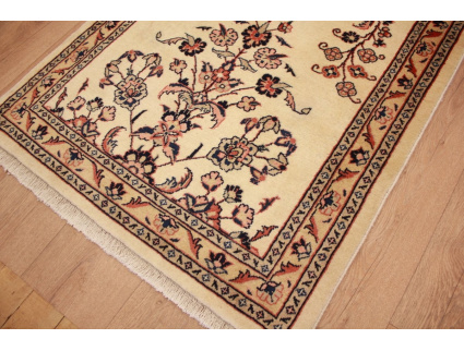 Perserteppich Sarough Läufer 414x87 cm Beige