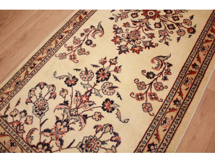 Persian carpet ami Sarough Wool 390x87 cm Beige