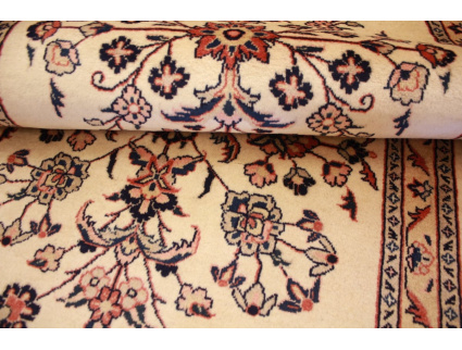 Persian carpet ami Sarough Wool 390x87 cm Beige