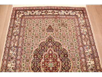 Persian carpet Moud with silk 143x93 cm Beige