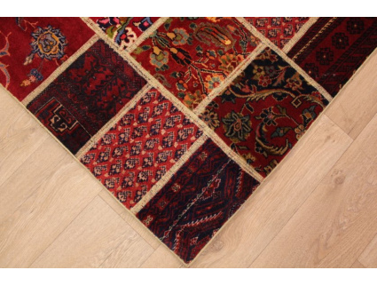 Persian carpet "PATCHWORK"  virgin wool 149x89 cm