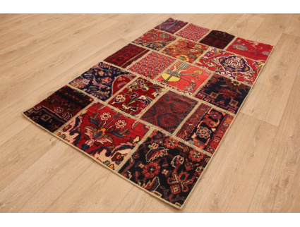 Perserteppich "PATCHWORK" Designer Teppich 149x89 cm