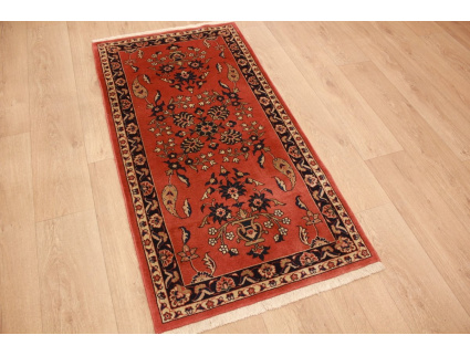 Persian carpet Sarough oriental Rug 145x73 cm