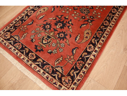 Persian carpet Sarough oriental Rug 145x73 cm