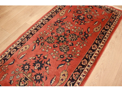 Persian carpet Sarough oriental Rug 145x73 cm