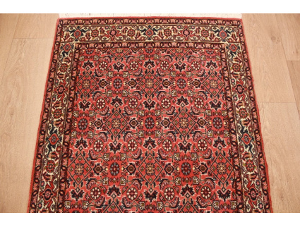 Perser Teppich Bidjar wollteppich 146x83 cm Rot