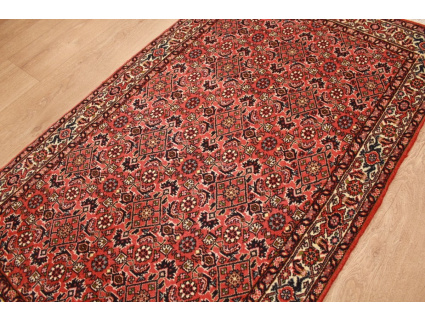 Perser Teppich Bidjar wollteppich 146x83 cm Rot