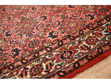 Perser Teppich Bidjar wollteppich 146x83 cm Rot