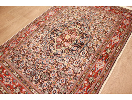 Persian carpet Moud with silk 144x95 cm Beige