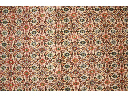 Persian carpet Moud with silk 148x98 cm Beige