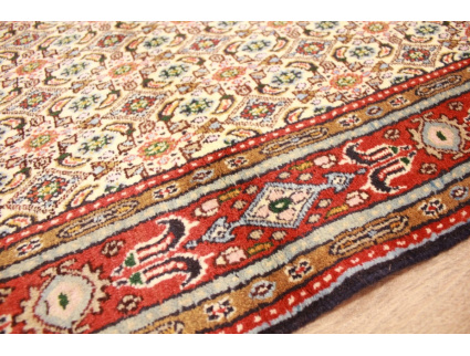 Persian carpet Moud with silk 148x98 cm Beige