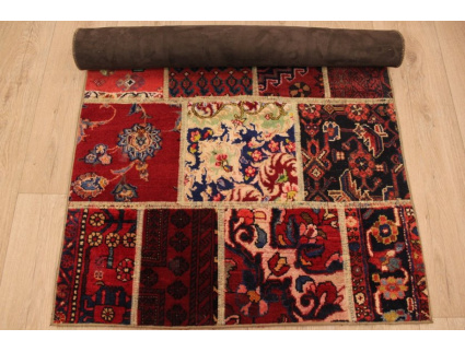 "PATCHWORK" Orient Teppich Designer Wollteppich 149x89 cm