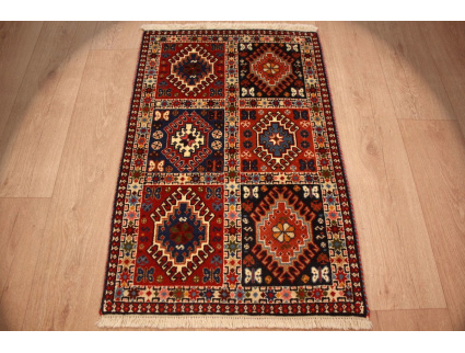 Persian carpet  Yalameh pure wool 95x60 cm