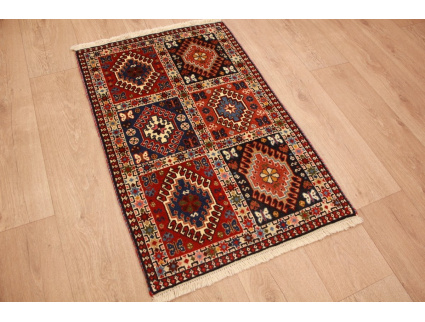 Persian carpet  Yalameh pure wool 95x60 cm