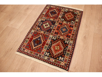 Persian carpet  Yalameh pure wool 95x60 cm