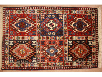 Persian carpet  Yalameh pure wool 95x60 cm