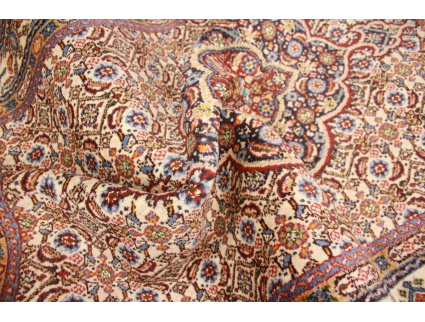 Persian carpet Moud with silk 147x97 cm Beige