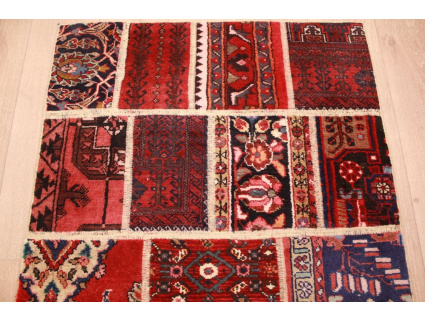 Patchwork Vintage modern carpet 149x89 cm Red