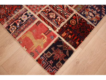 Patchwork Vintage modern carpet 149x89 cm Red