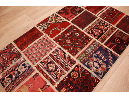 Patchwork Vintage modern carpet 149x89 cm Red