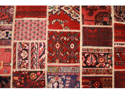 Patchwork Vintage modern carpet 149x89 cm Red