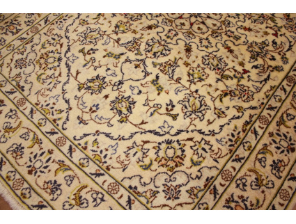 Perser Teppich "Kaschan" Orientteppich 149x104 cm Beige