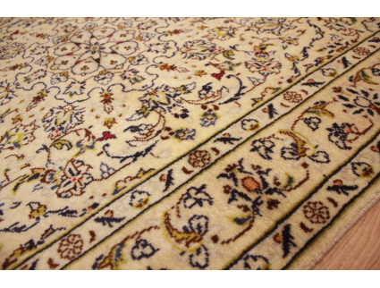 Perser Teppich "Kaschan" Orientteppich 149x104 cm Beige