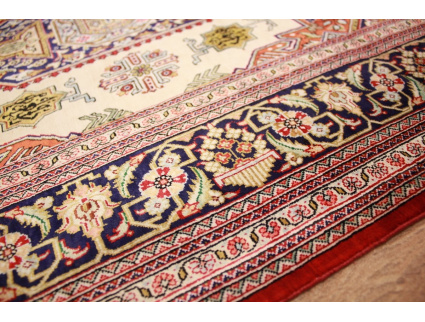 Persian carpet Ghom pure silk rug 119x80 cm