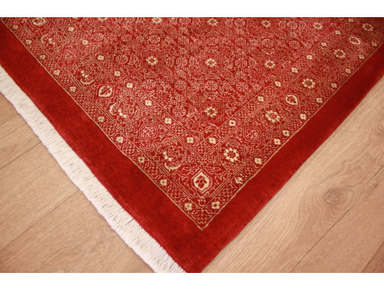 Persian carpet Bidjar wool carpet 147x68 cm Red