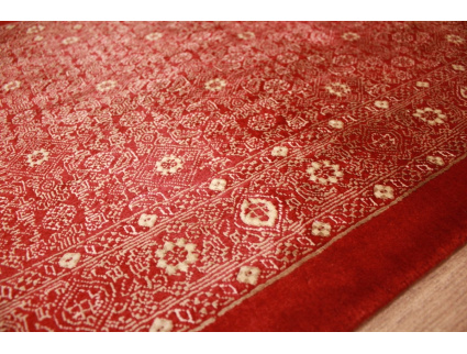 Persian carpet Bidjar wool carpet 147x68 cm Red