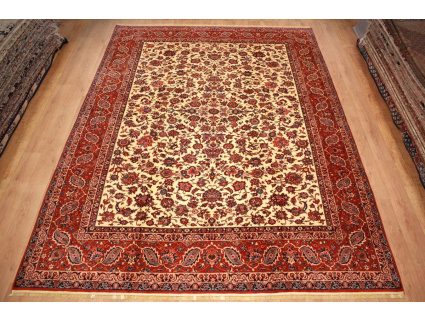 Antiker Perser Teppich Isfahan 424x319 cm Shooreshi