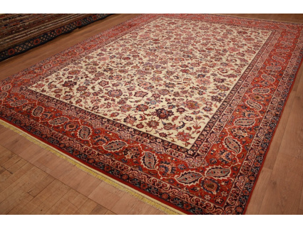 Antiker Perser Teppich Isfahan 424x319 cm Shooreshi