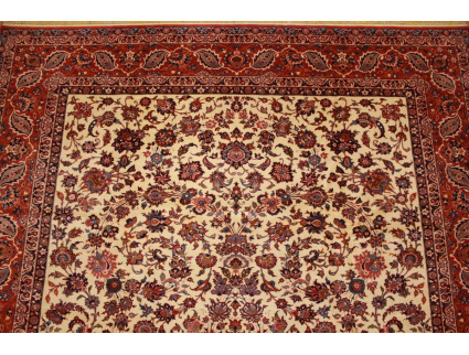 Antiker Perser Teppich Isfahan 424x319 cm Shooreshi