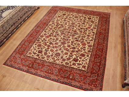 Antiker Perser Teppich Isfahan 424x319 cm Shooreshi