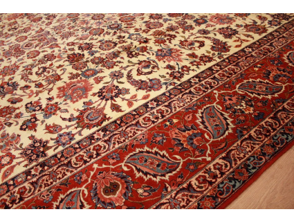 Antiker Perser Teppich Isfahan 424x319 cm Shooreshi