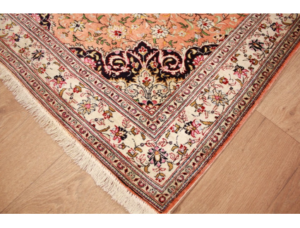 Persian carpet Ghom pure silk rug 120x80 cm