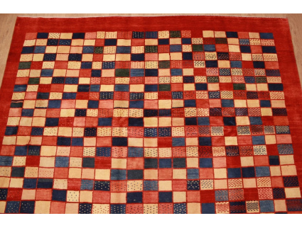 Perser Teppich Gabbeh Loribaft 333x248 cm Rot