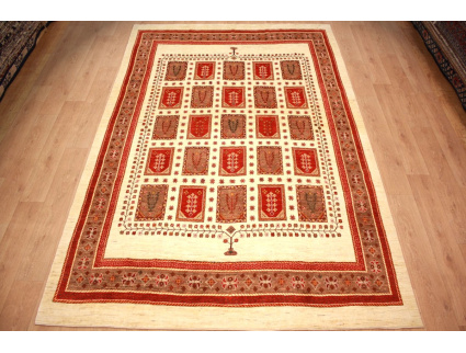 Nomadic persian wool carpet Gashghai Kashkouli 355x235 cm