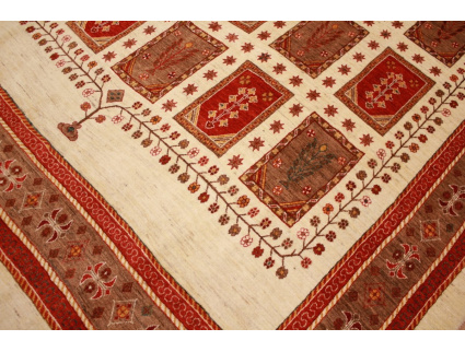 Nomadic persian wool carpet Gashghai Kashkouli 355x235 cm