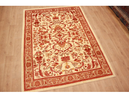 Persian carpet "Ghashghai" pure Wool 295x214 cm Beige