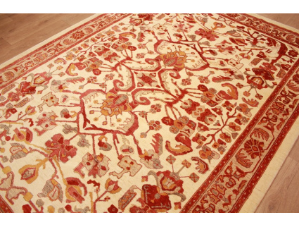 Persian carpet "Ghashghai" pure Wool 295x214 cm Beige