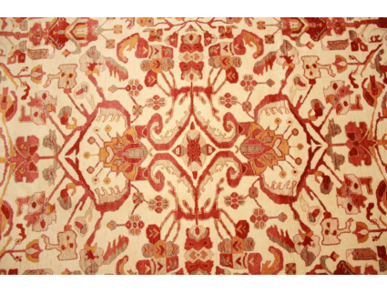 Persian carpet "Ghashghai" pure Wool 295x214 cm Beige