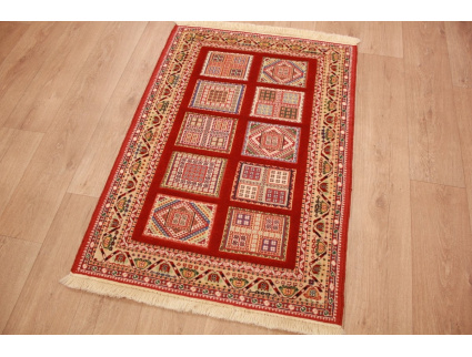 Nomadic persian carpet Nimbaft 121x85 cm Red