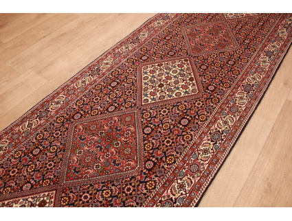 Persian carpet  Bidjar  very stable 301x100 cm Runner