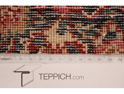 Perser Teppich Maschad Wollteppich 336x257 cm Rot