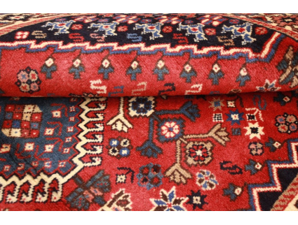 Perserteppich Yalameh Nomadenteppich 153x100 cm Rot