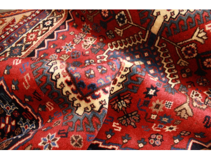 Perserteppich Yalameh Nomadenteppich 153x100 cm Rot