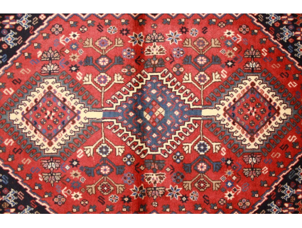 Perserteppich Yalameh Nomadenteppich 153x100 cm Rot